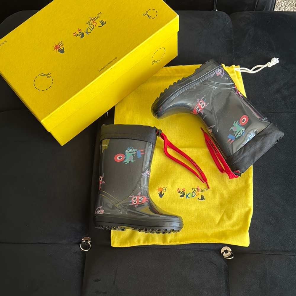 Off-White Kids Rain & Snow Boots